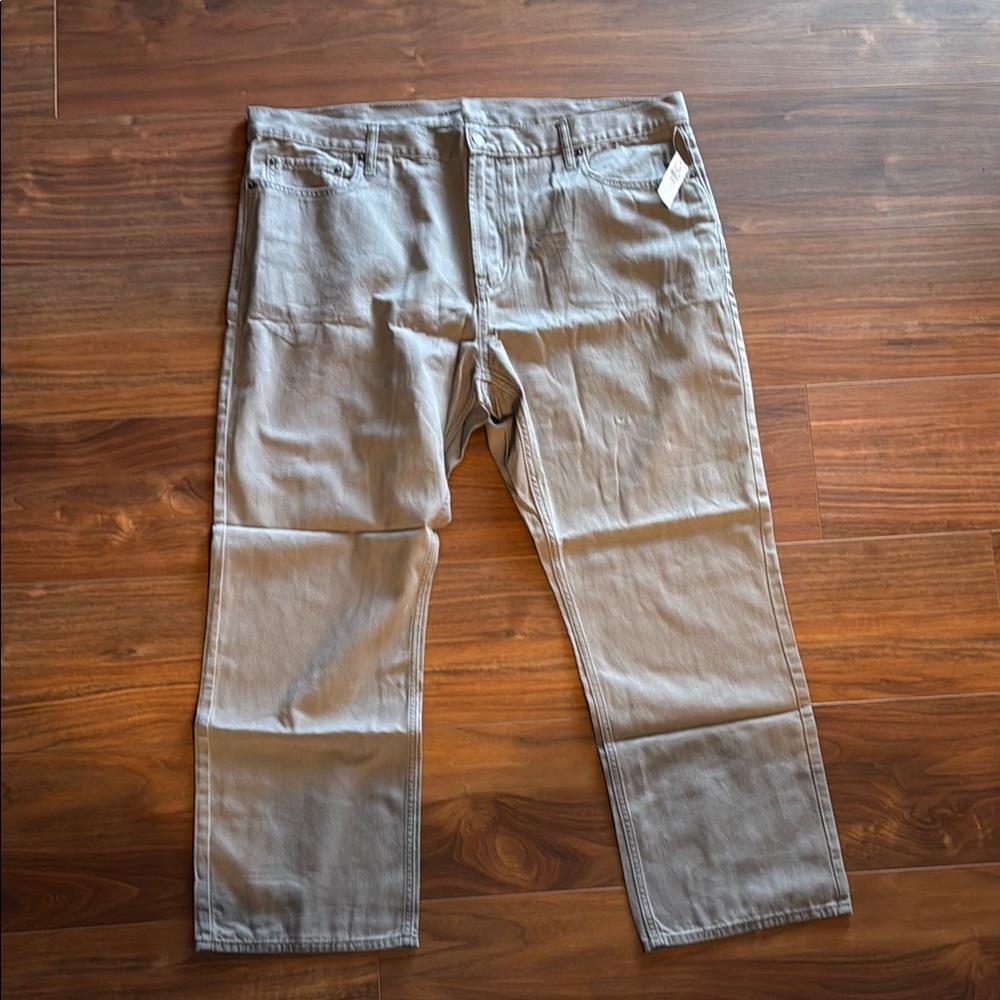 Old Navy Charcoal straight leg built in tough Pants